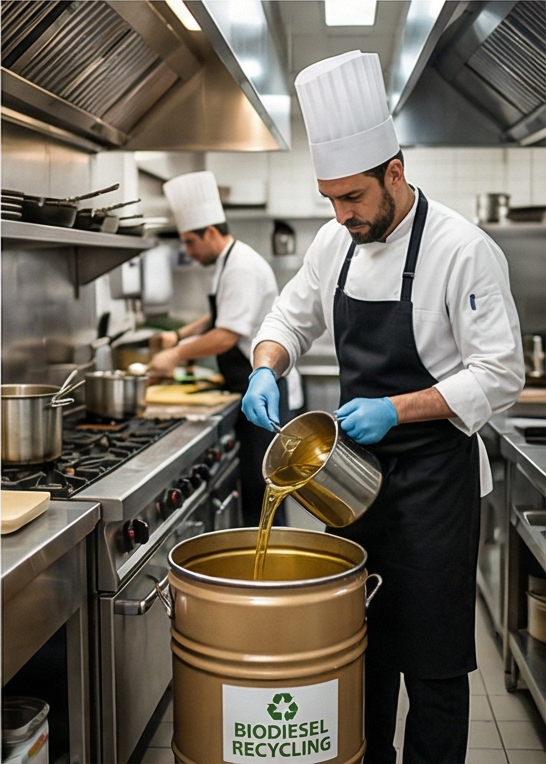 O que fazer com óleo de cozinha usado
